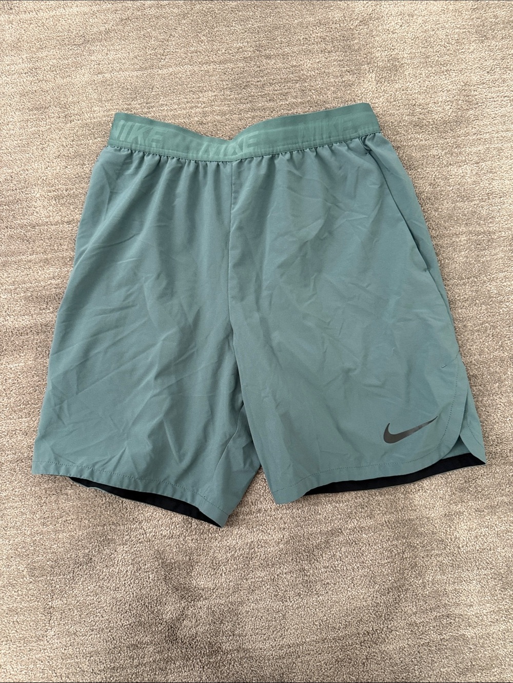 Nike Men’s Teal Running Shorts
